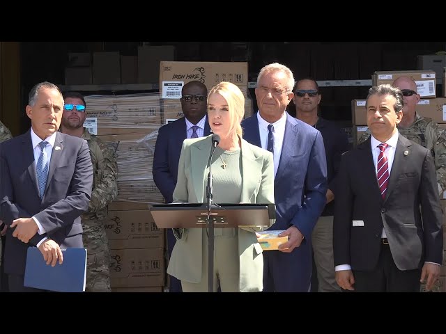 Watch Attorney General Bondi, HHS Secretary Kennedy Announce Seizure of Illicit Vaping Products on YouTube.